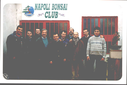Soci fondatori del Napoli Bonsai Club